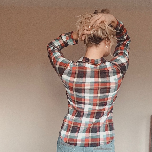 Plaid button-down shirt - Picture 3 of 5